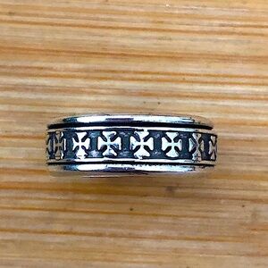 $58  Estate Designer Ring  Sterling Silver  Size 7 & 1/4 Marked MEXICO 925